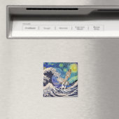 Die Geburt der Venus in der Großen Welle Magnet (In Situ (Geschirrspüler))