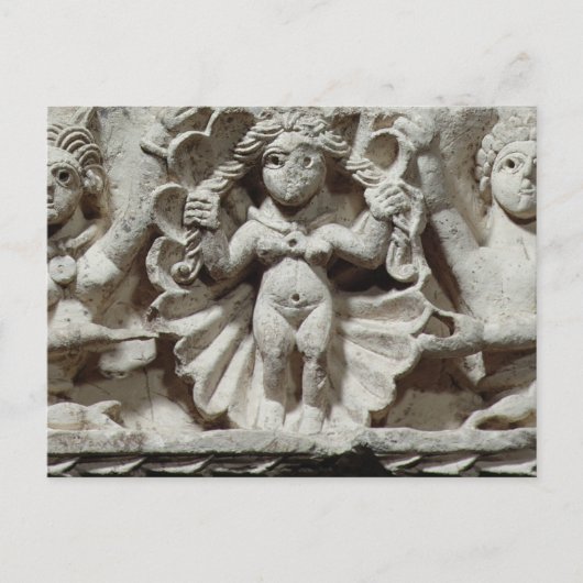 Die Geburt der Venus (Kalkstein) Postkarte (Vorderseite)