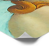 Die Geburt der Venus - Nah Poster (Ecke)