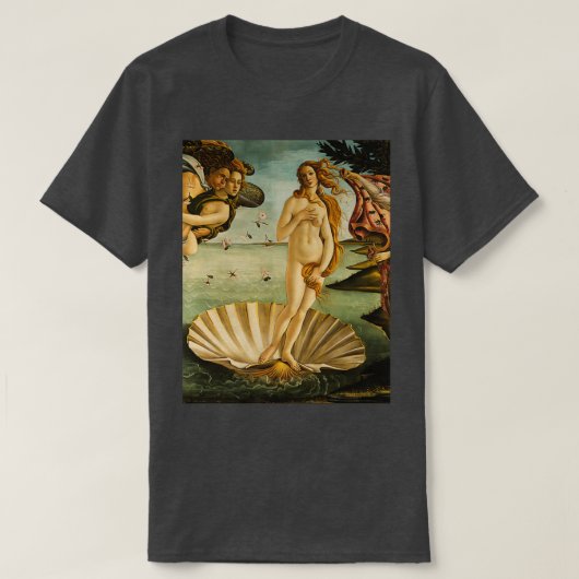 Die Geburt der Venus Nascita di Venere von Sandro T-Shirt (Design vorne)
