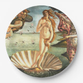 Die Geburt der Venus Pappteller (Vorderseite)