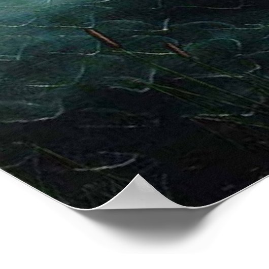 Die Geburt der Venus Poster (Ecke)