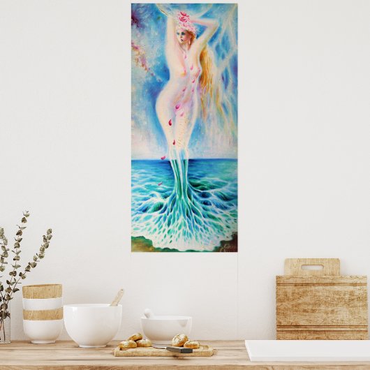 Die Geburt der Venus Poster (Küche)