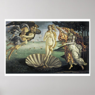 Die Geburt der Venus Poster