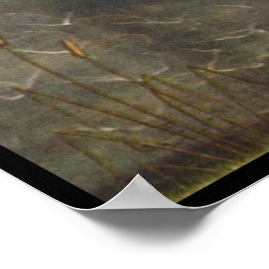 Die Geburt der Venus Poster (Ecke)