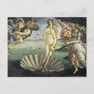 Die Geburt der Venus Postkarte
