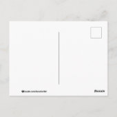 Die Geburt der Venus Postkarte (Rückseite)