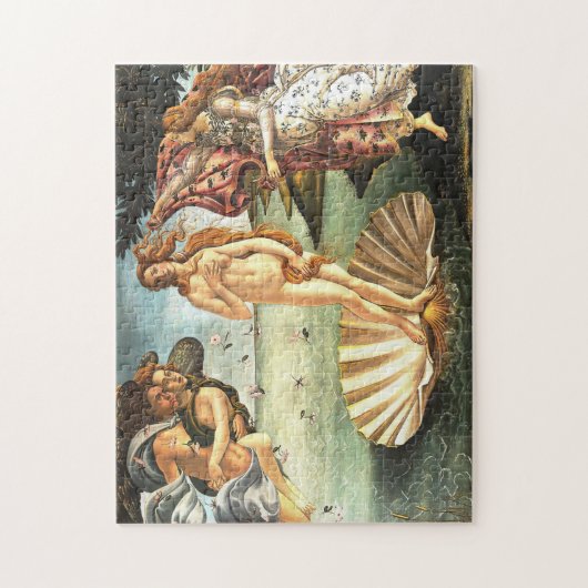 Die Geburt der Venus Puzzle (Vertikal)