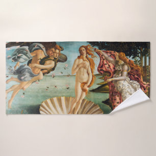 Die Geburt der Venus, Sandro Botticelli, 1485 Badehandtuch