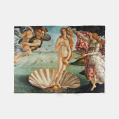 Die Geburt der Venus, Sandro Botticelli, 1485 Fleecedecke (Vorderseite (Horizontal))
