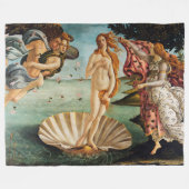 Die Geburt der Venus, Sandro Botticelli Fleecedecke (Vorderseite (Horizontal))
