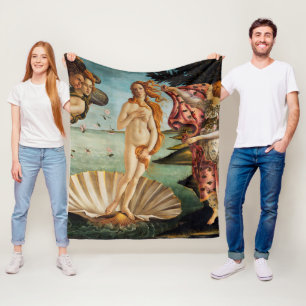 Die Geburt der Venus, Sandro Botticelli Fleecedecke