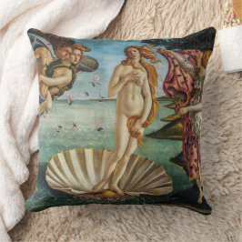 Die Geburt der Venus | Sandro Botticelli | Kissen
