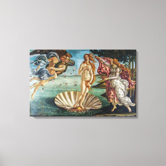 Die Geburt der Venus | Sandro Botticelli | Leinwanddruck (Vorderseite)