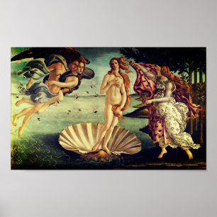 Die Geburt der Venus - Sandro Botticelli Poster