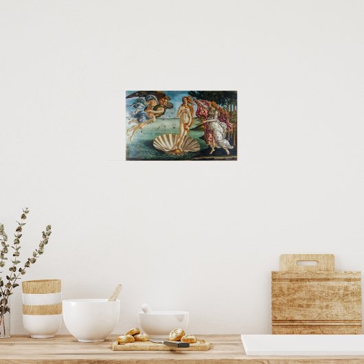 Die Geburt der Venus | Sandro Botticelli | Poster (Küche)