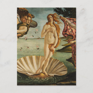 Die Geburt der Venus - Sandro Botticelli Postkarte