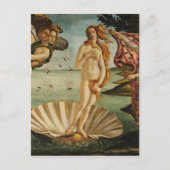 Die Geburt der Venus - Sandro Botticelli Postkarte (Vorderseite)