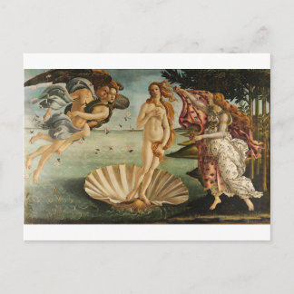 Die Geburt der Venus - Sandro Botticelli Postkarte