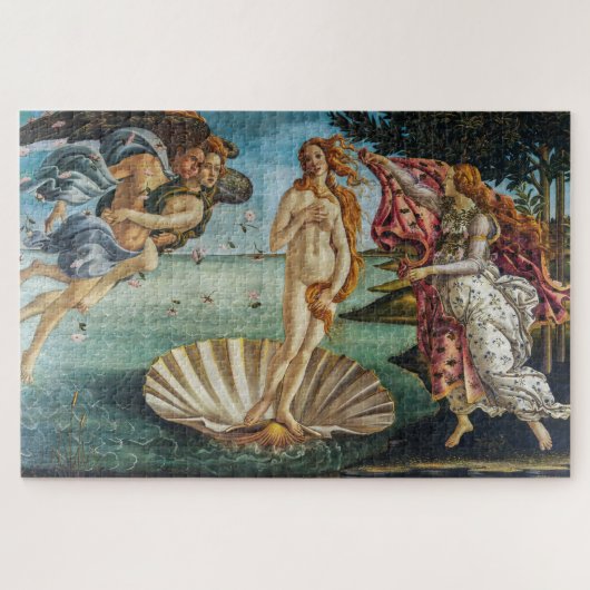 Die Geburt der Venus | Sandro Botticelli | Puzzle (Horizontal)