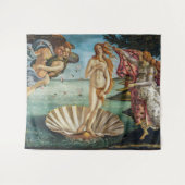 Die Geburt der Venus | Sandro Botticelli | Wandteppich (Vorderseite (Horizontal))