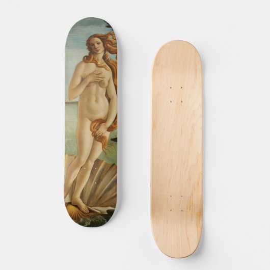 Die Geburt der Venus Skateboard (Vorderseite)