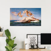 Die Geburt der Venus von Alexandre Cabanel aus dem Poster (Heimbüro)