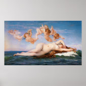 Die Geburt der Venus von Alexandre Cabanel aus dem Poster (Vorne)