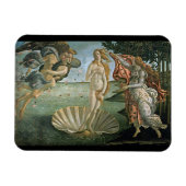 Die Geburt der Venus von Botticelli Magnet (Horizontal)