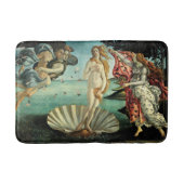 Die Geburt der Venus von Sandro Botticelli Badematte (Vorderseite)