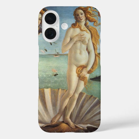 Die Geburt der Venus von Sandro Botticelli Case-Mate iPhone Hülle (Rückseite)