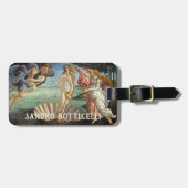 Die Geburt der Venus von Sandro Botticelli Gepäckanhänger (Vorderseite horizontal)