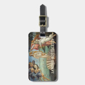 Die Geburt der Venus von Sandro Botticelli Gepäckanhänger (Vorderseite vertikal)