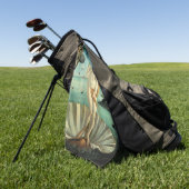 Die Geburt der Venus von Sandro Botticelli Golfhandtuch (Gras)