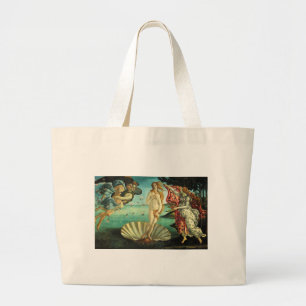 Die Geburt der Venus von Sandro Botticelli Jumbo Stoffbeutel