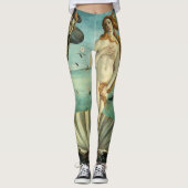 Die Geburt der Venus von Sandro Botticelli Leggings (Vorderseite)