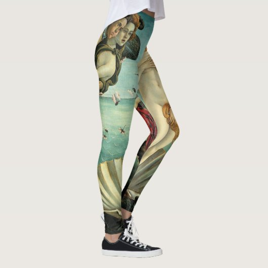 Die Geburt der Venus von Sandro Botticelli Leggings (Rechts)