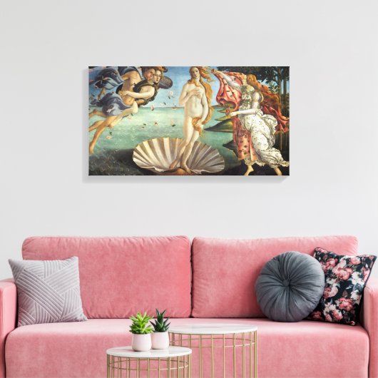 Die Geburt der Venus von Sandro Botticelli Leinwanddruck (Insitu (Wohnzimmer))
