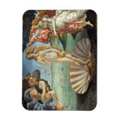 Die Geburt der Venus von Sandro Botticelli Magnet (Vertikal)