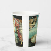 Die Geburt der Venus von Sandro Botticelli  Pappbecher (Rechts)