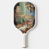 Die Geburt der Venus von Sandro Botticelli Pickleball Schläger (Rückseite)
