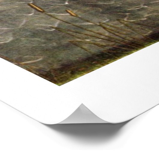 Die Geburt der Venus. von Sandro Botticelli Poster (Ecke)