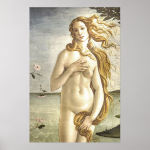 Die Geburt der Venus von Sandro Botticelli Poster
