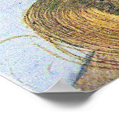 Die Geburt der Venus von Sandro Botticelli Poster (Ecke)