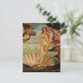 Die Geburt der Venus von Sandro Botticelli Postkarte (Stehend Vorderseite)