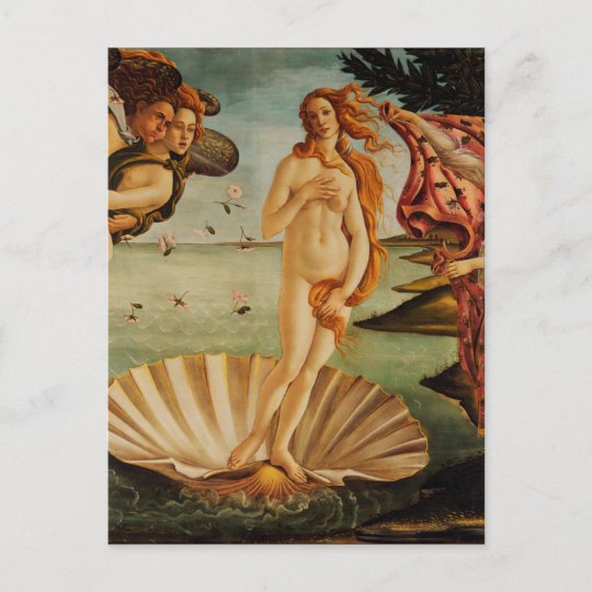 Postkarte Die Geburt der Venus Botticelli