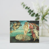 Die Geburt der Venus von Sandro Botticelli Postkarte (Stehend Vorderseite)