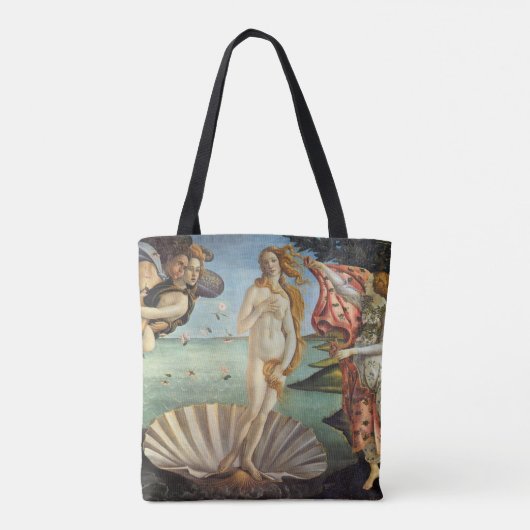 Die Geburt der Venus von Sandro Botticelli Tasche (Rückseite)