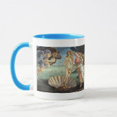 Die Geburt der Venus von Sandro Botticelli Tasse (Links)