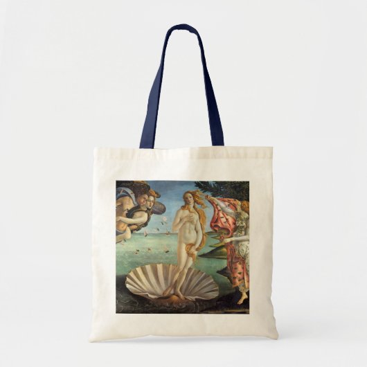 Die Geburt der Venus von Sandro Botticelli Tragetasche (Vorne)